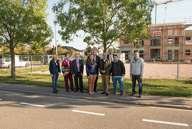 V. l. n. r.: Tina Franzmann, Helmi Friess-Vonderlohe, Steffen Waida, Jeanette Strupp, Thomas Strupp, Dr. Peter Metzger,Wunibald Böhmer, Peter Lukas, Andreas Pichl